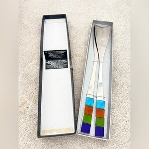 Colorful Stainless Steel Serving Utensils